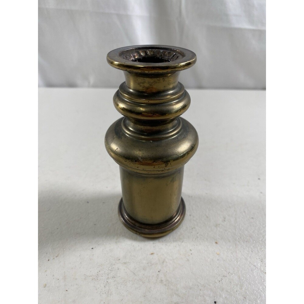 Vintage Brass Small Table Lamp Spacer Column Lamp Parts #215
